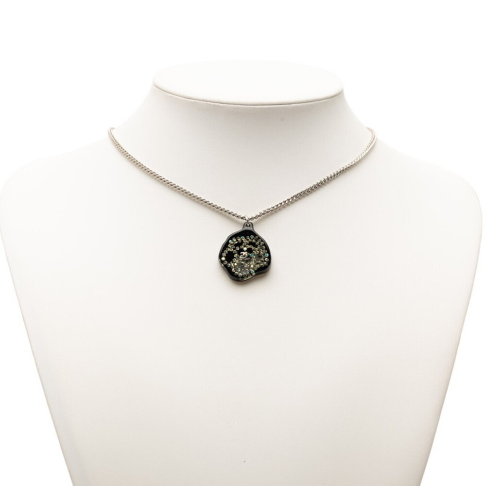 CHANEL Black Logo Necklace - Picture 6 of 6